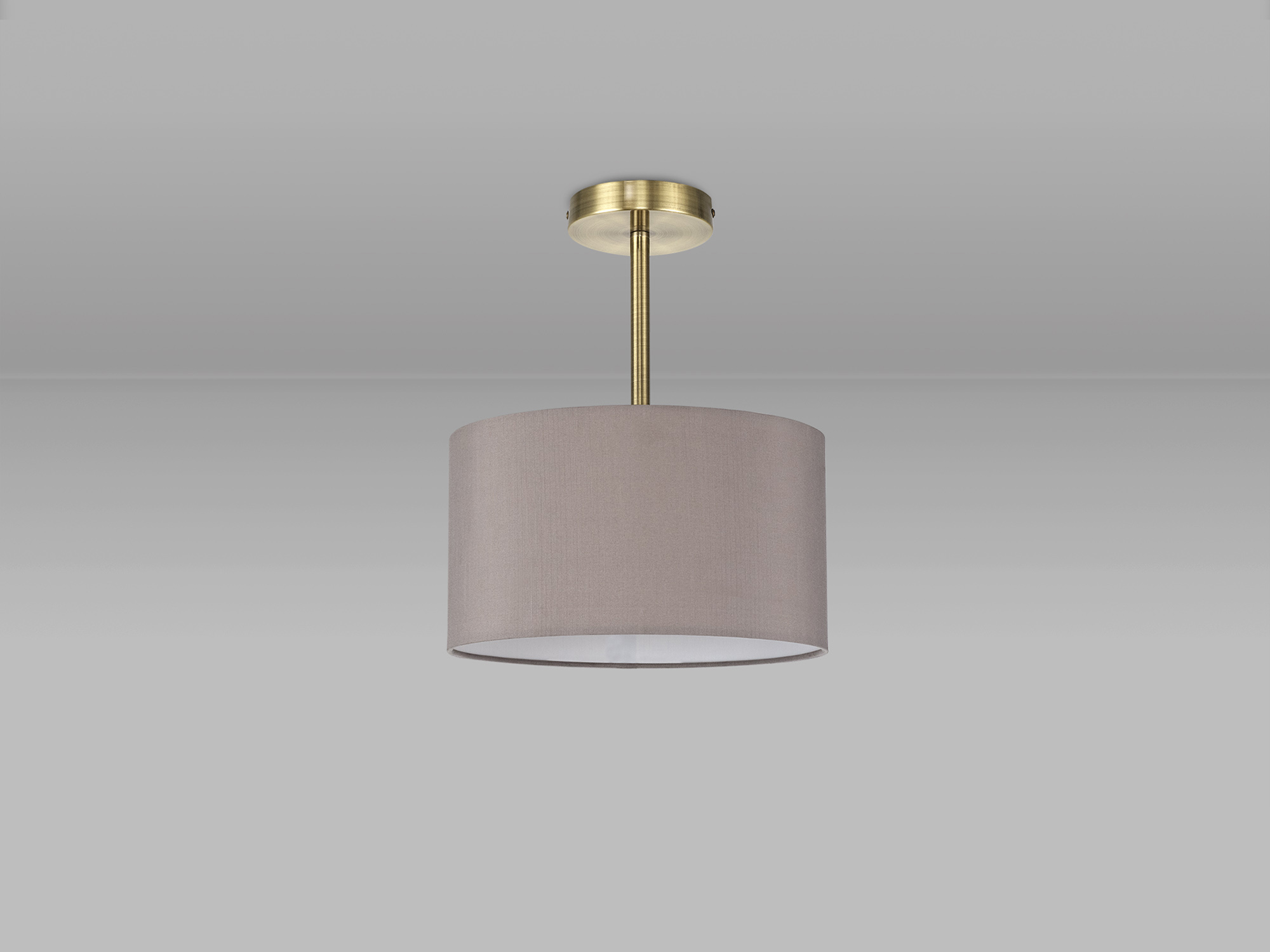 Baymont AB GR Ceiling Lights Deco Semi Flush Fittings